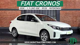 FIAT CRONOS 1.3 LIKE GSE - MY26 - 2026 - REGISTERED - What Is The Trunk Like In The Fiat Cronos