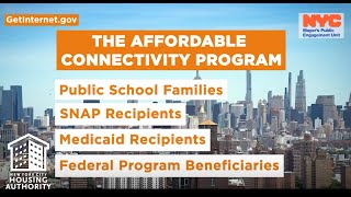 GetInternet.Gov: The Affordable Connectivity Program