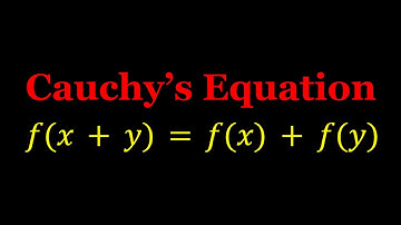 Solving Cauchy
