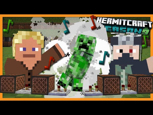 Creepers as Musical Instruments?!? - Minecraft Hermitcraft Season 9 #24 class=