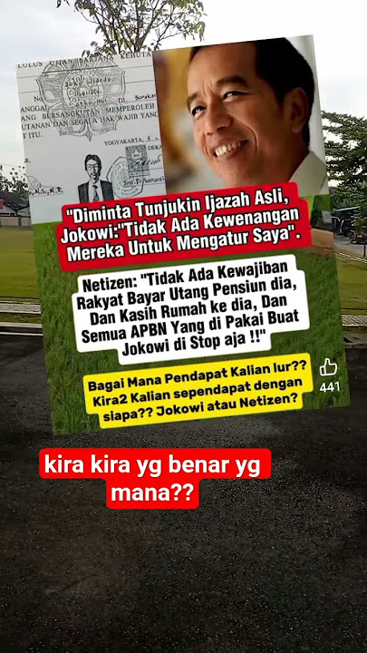 ijasah jokowi