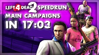 Left 4 Dead 2 in 17:03 - 4 Grenade Launchers [TAS]