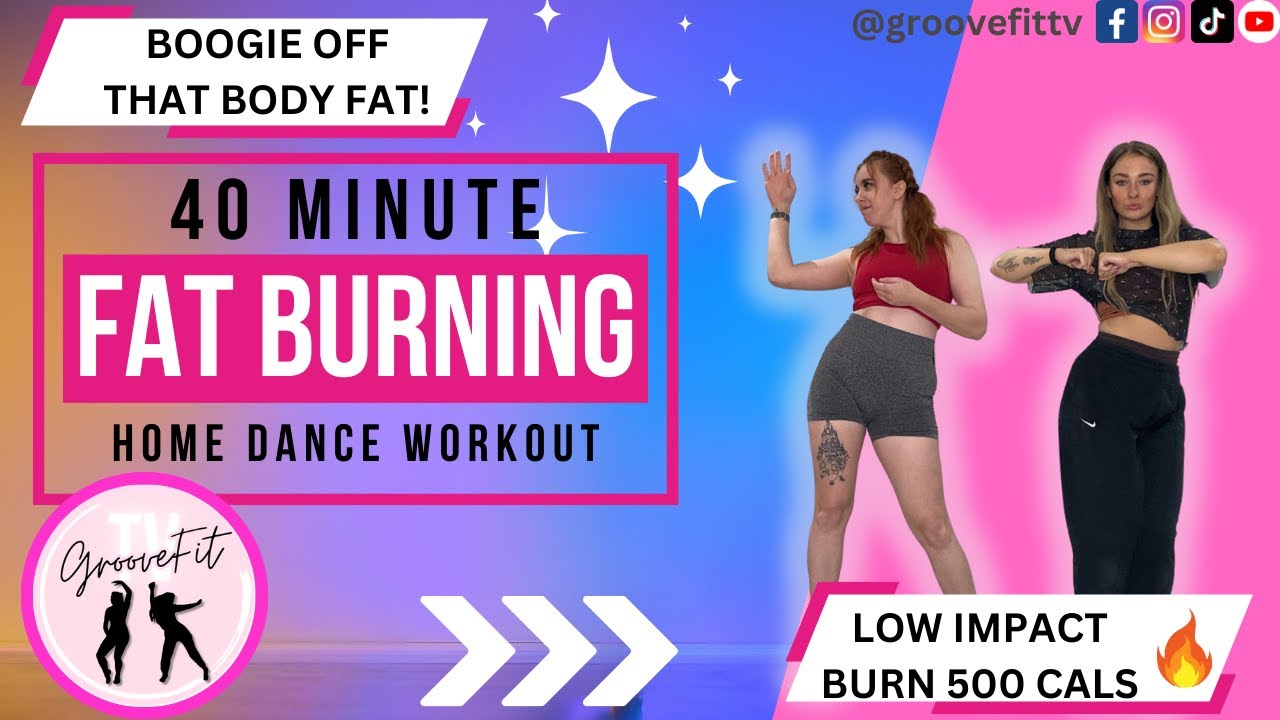 40 MINUTE FAT BURNING DANCE WORKOUT FULL BODY NO EQUIPMENT FOR ALL LEVELS YouTube