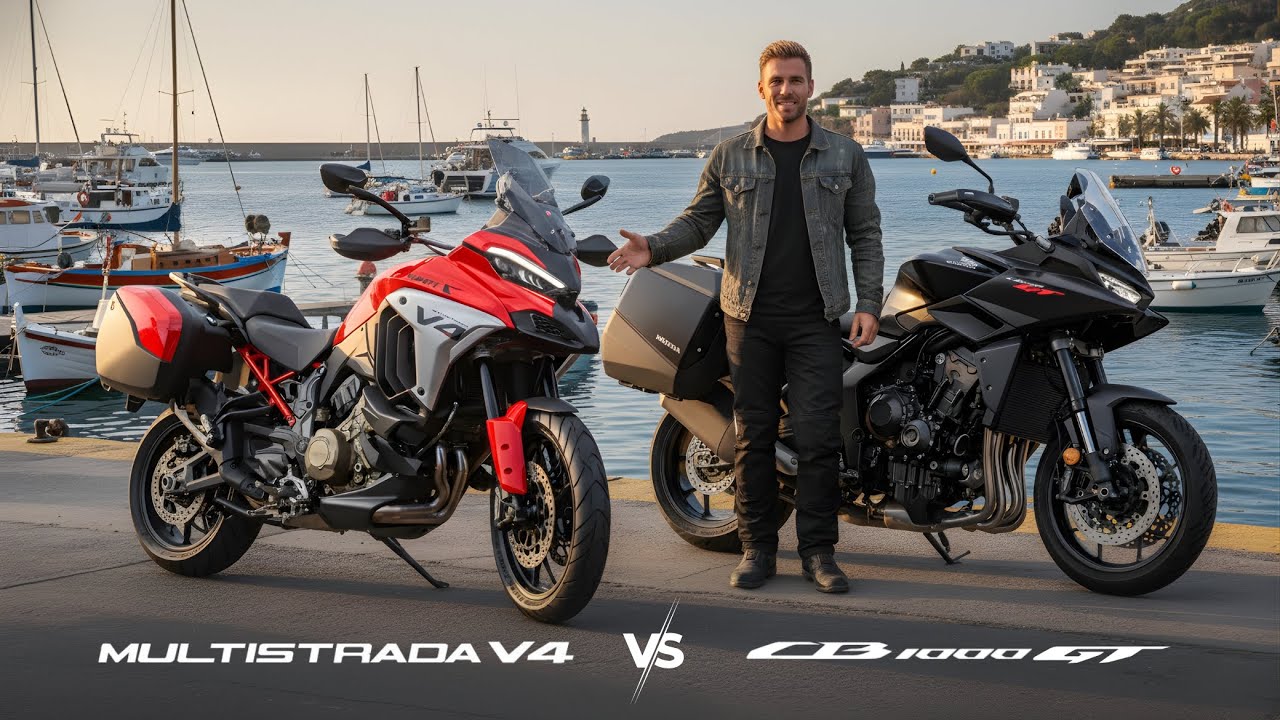 НОВЫЙ HONDA CB1000GT 2026 ГОДА ПРОТИВ DUCATI MULTISTRADA V4