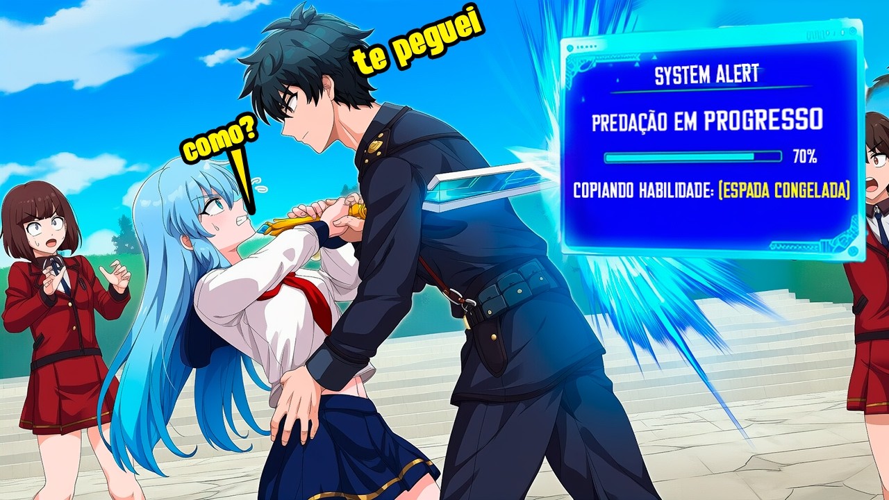 Quando o Garoto que Rouba Habilidades Choca o MUNDO INTEIRO!