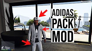 HOW TO INSTALL THE ADIDAS PACK MOD GTA 5 | Adidas clothing install tutorial for GTA 5 | PC MOD