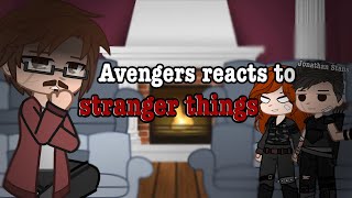 Avengers react to stranger things￼