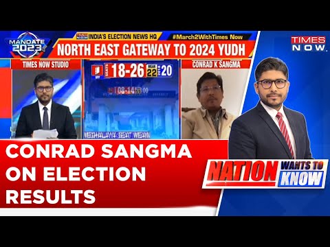 Meghalaya CM Conrad Sangma Exclusive Interview On Election Results | Times Now | English Updates