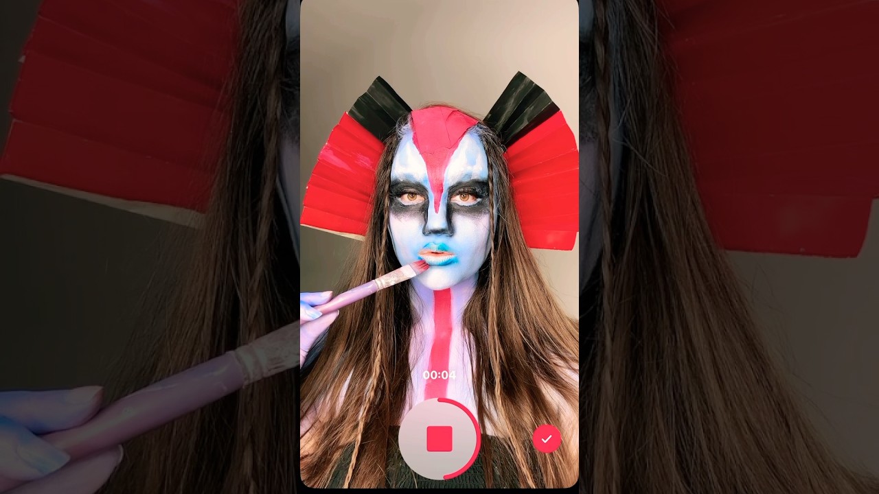 Freeze Frame Trend Avatar Makeup Tutorial  🔥 