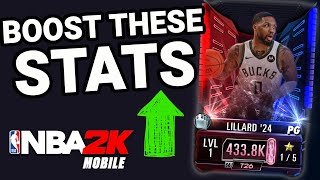 BOOST THESE STATS For All The Playoffs Players In NBA 2K Mobile! (Plasma Quartz To Rose Quartz)