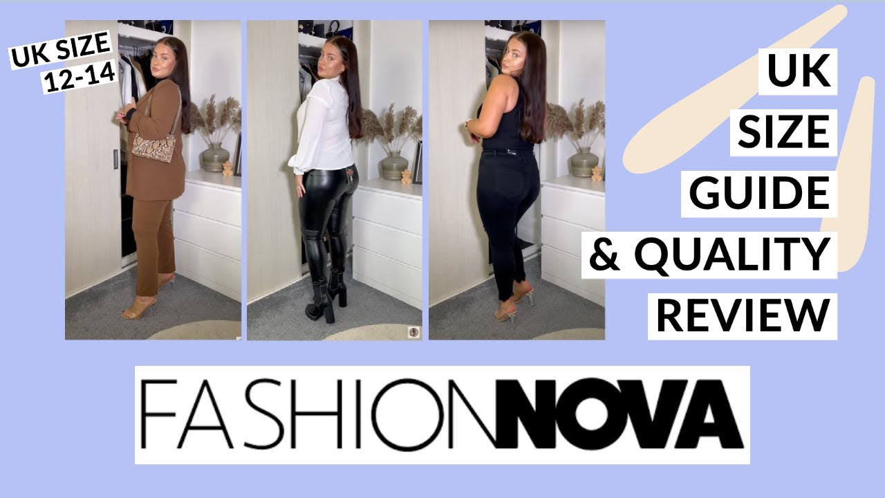 Fashion Nova Size Chart