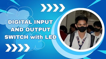 DIGITAL INPUT & OUTPUT SWITCH with LED