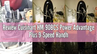 Review Cuisinart HM-90BCS Power Advantage Plus 9-Speed Handheld Mixer with Storage Case, Brushed Chr