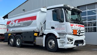 Mercedes Benz Actros 2546 | Tankfahrzeug Esterer Tankaufbau | Heizöl Diesel #truck #mercedes