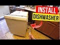 How To Remove & Replace a Dishwasher -Jonny DIY