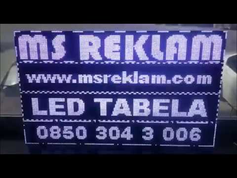 Led Tabela, Kayan Yazı MSReklam.com 'da.