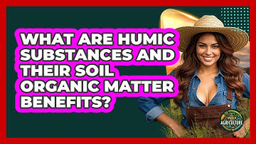 What Are Humic Substances And Their Soil Organic Matter Benefits? - The World of Agriculture