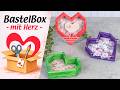 Herzschachtel aus Holzstäbchen | BastelBox 8 | Mai 2026