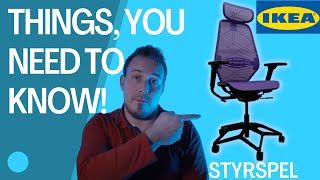 Ikea Styrspel and Thing what you NEED to know! Chair Review