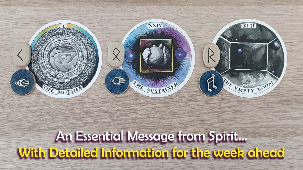 An Essential Message from Spirit with detailed information for the week ahead👉📩💥Pick A Card Tarot