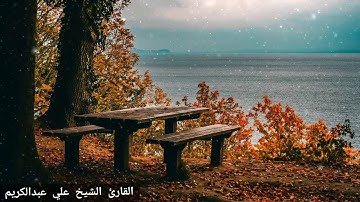 تلاوة بصوت جبلي كالمزامير يأخذك لعالم اخر الشيخ علي عبدالكريم