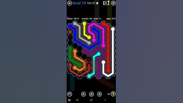 How To Solve Flow Free Hexes Interval Pack Level 19 10x10 Board Walk Through Solution Walkthrough