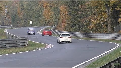Touristenfahrten Mini, Opel Corsa A, BMW E36 "Fahrschule" :) Nürburgring Nordschleife 04.11.2018