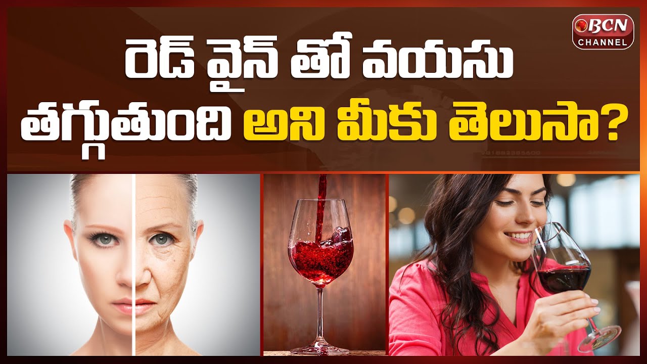 Red Wine Health Benefits రెడ్ వైన్ తాగడం వలన లాభాలు ఇవే Bcn Telugu