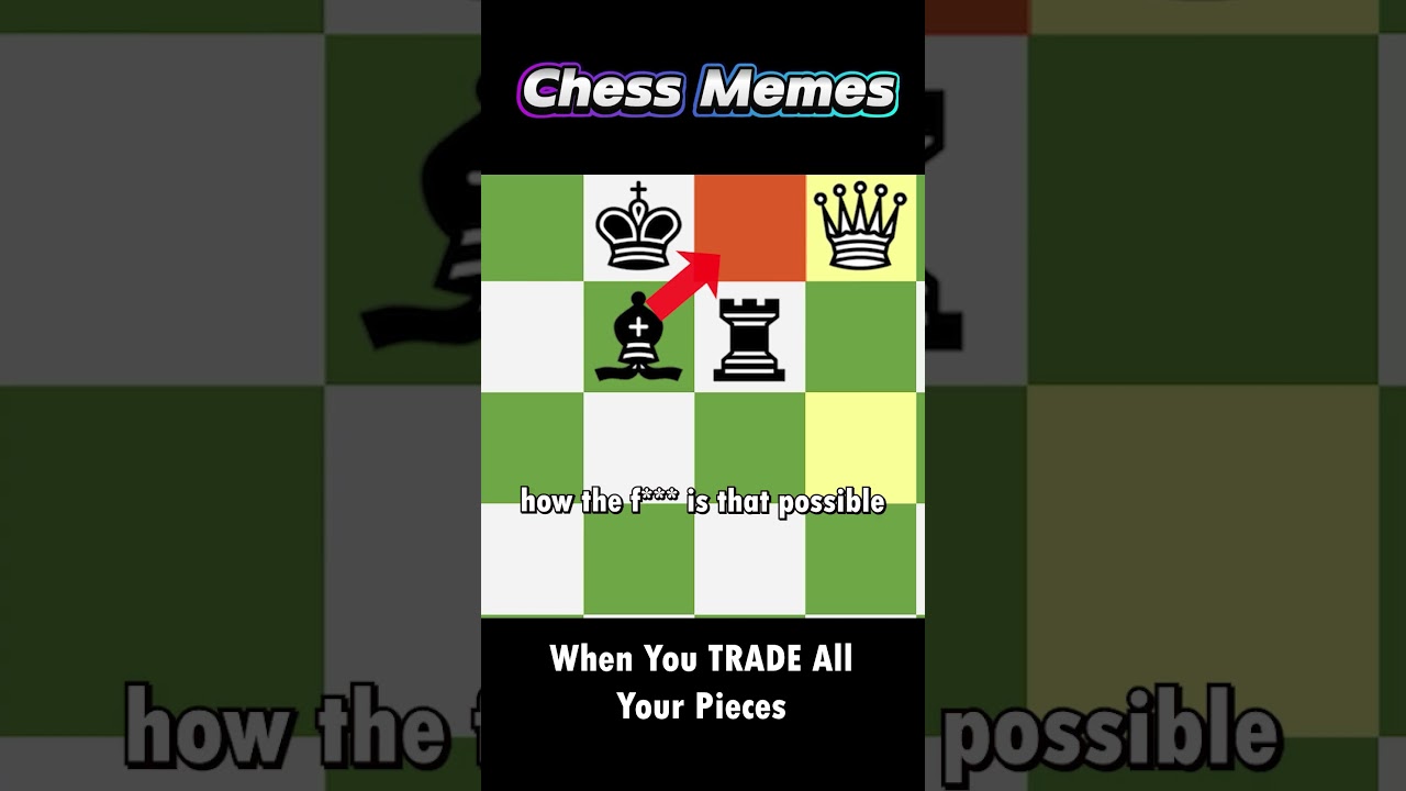 Why Didn't the Rook Notice the Bishop? | Chess Memes