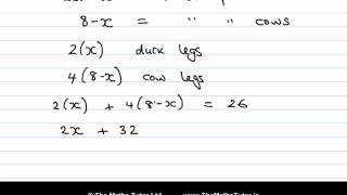 Linear Problems II - Leaving Cert & Junior Cert Project Maths - Algebra - Linear Problems