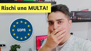 Full Hai un sito,blog o app  STAI RISCHIANDO UNA MULTA! News