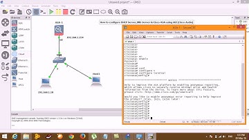 Cisco DHCP Server [Cisco ASDM DHCP Server+DNS Server in Cisco ASA]