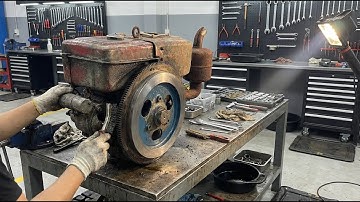 D35 Diesel Engine Restoration — The Most Satisfying Engine Revival