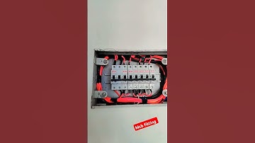 How to MCb fitting home wiring #shortvideo #eletrician #ceilinglight #mcbox #mcbfitting #ruprsh85