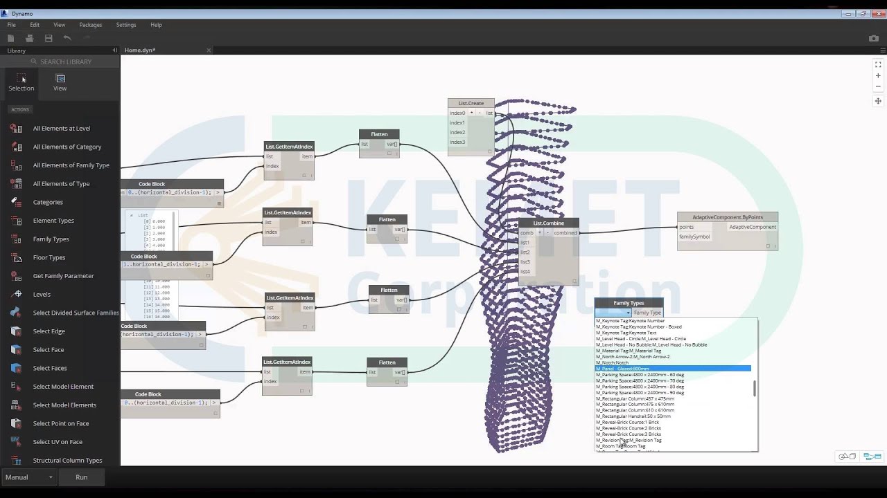 Autodesk Dynamo Studio 35 Floor Level Tower Youtube