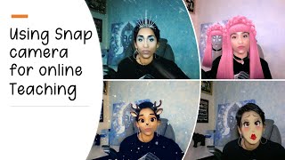 How to use Snap Camera during online Teaching screenshot 5