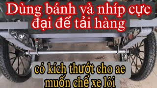 Thùng xe lôi  tự chế - có số đo cụ thể/0931.888.739