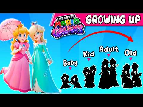 Growing Up Princess Peach & Rosalins ~ Quiz Super Mario Galaxy Movie 2026