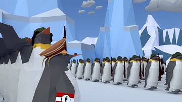 Blender: Low Poly Penguins Animation