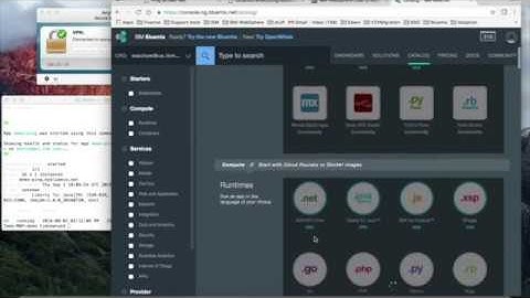 Liberty to Bluemix