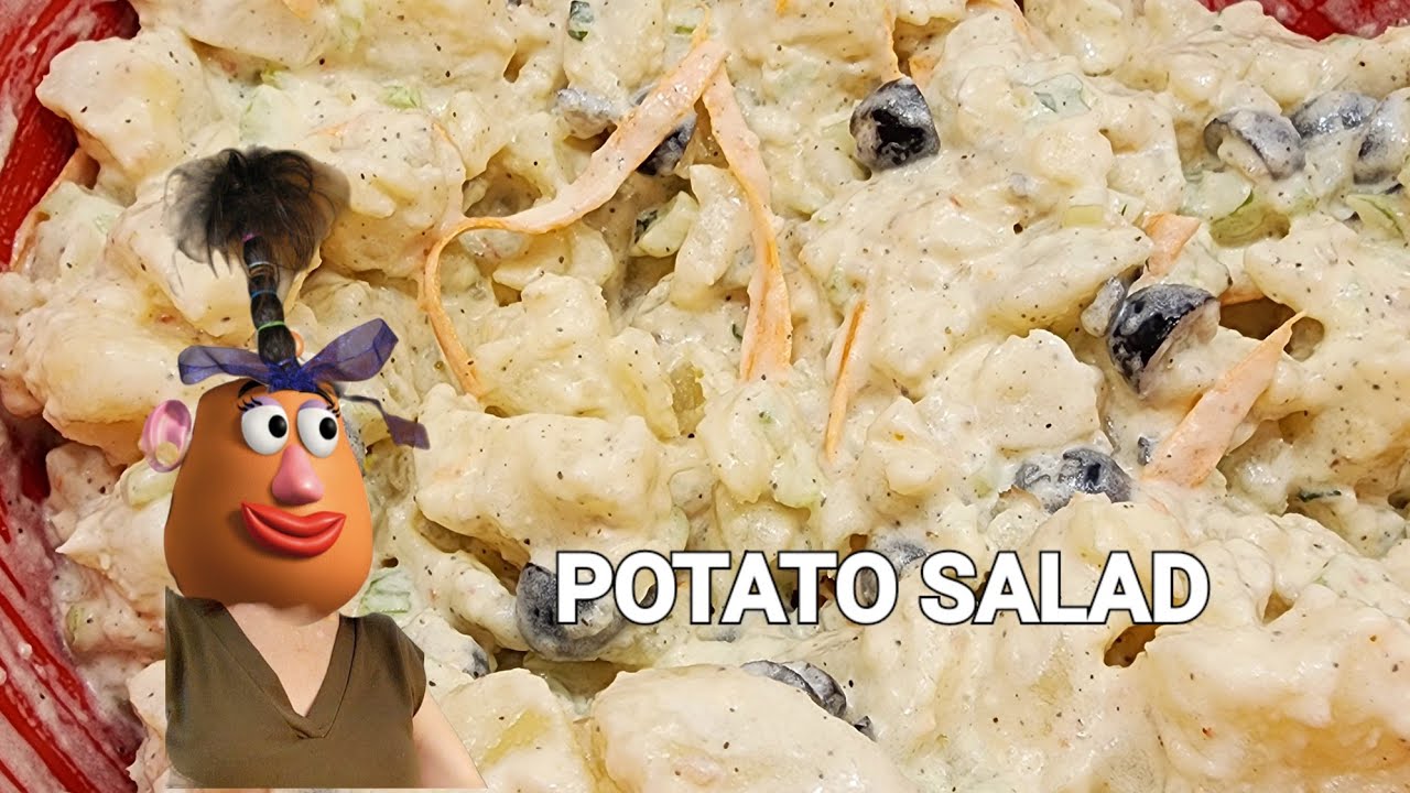 The Best Potato Salad You'll Ever Make! Potato Salad with Italian Salad  Dressing!