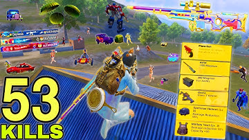 53 Kills!🥵 NEW MODE BEST AGGRESSIVE RUSH GAMEPLAY TODAY🔥 SAMSUNG,A7,A8,J5,J6,J7,J2,J3,XS,A3,A4,A5,A6