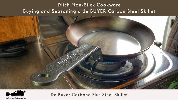 de Buyer Mineral B Carbon Steel & Wood Cookwareon Food52