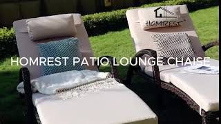 Outdoor Patio Must Haves | Patio Lounge Chaise (GGOT0186)