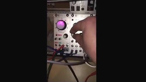 Mutable instruments - Rings (hidden Chord mode) Eurorack Modular Synth