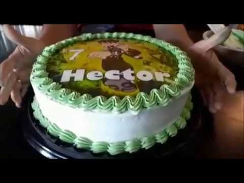 DECORADO DE PASTEL CON OBLEA - YouTube