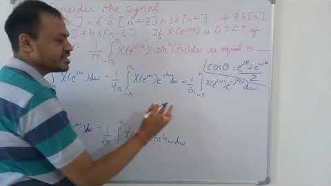 Gate 2016 Electronics Solutions Discrete Time Fourier transform (DTFT)