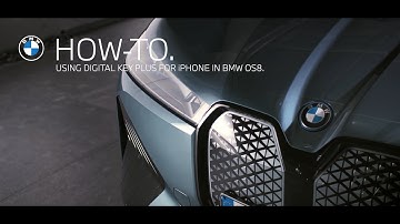 How to Use Digital Key Plus for iPhone in BMW OS8 | BMW How-To