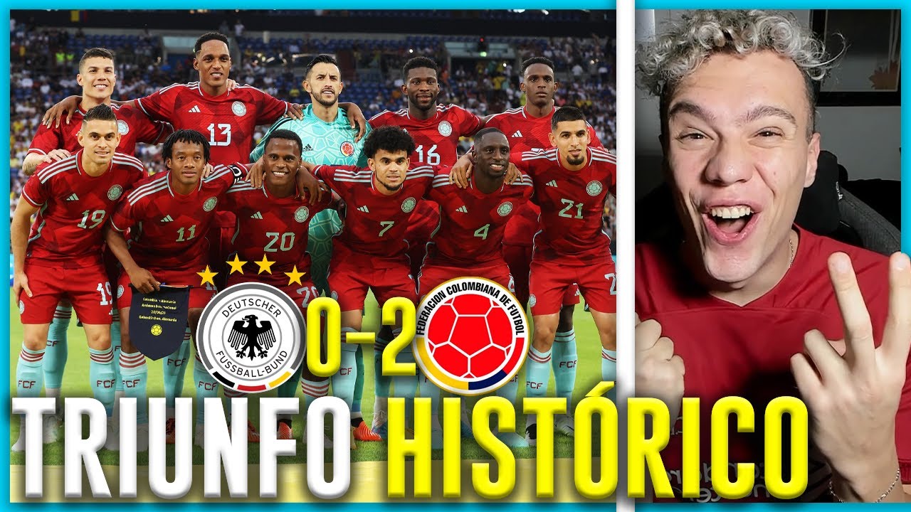 🤩🇦🇷 ARGENTINO REACCIONA a 🇩🇪 ALEMANIA vs COLOMBIA 🇨🇴 AMISTOSO INTERNACIONAL 2023
