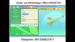 Huntail - Pokemon Brilliant Diamond And Shining Pearl